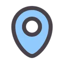 Free Localizacao Endereco Pin Ícone