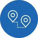 Free Location Path Way Icon