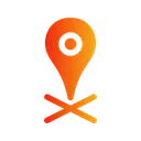 Free Location Point Navigation Direction Icon