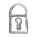 Free Lock Protection Safety Icon
