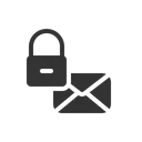 Free Lock Email  Icon