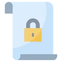 Free Lock File  Icon