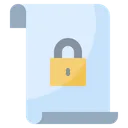 Free Padlock File File Document Icon