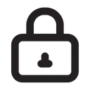 Free Lock Security Protection Icon