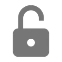 Free Lock  Icon