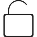 Free Lock Unlocked Icon