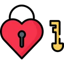 Free Lock Key  Icon
