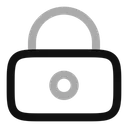 Free Lock Keyhole Icon