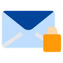 Free Lock Mail  Icon