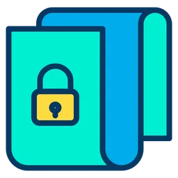 Free Lock Page  Icon
