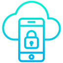 Free Cloud Phone Smart Phone Icon