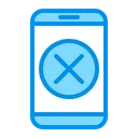 Free Locked Smartphone Delete Icon