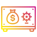 Free Save Box Banking Finance Icon