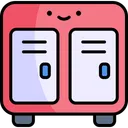 Free Lockers Education Kawaii Icon