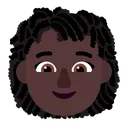 Free Lockig Haare Flach Symbol