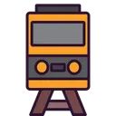Free Locomotive Rail Road Railway Icon