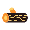 Free Log Lumber Autumn Icon