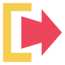 Free Log Out Sign Out Arrow Icon