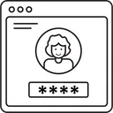 Free Password Security Account Icon