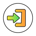 Free ログイン、ログイン、サインイン アイコン