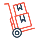 Free Logistik Lieferung Versand Symbol