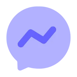 Free Facebook messenger Logo Icon