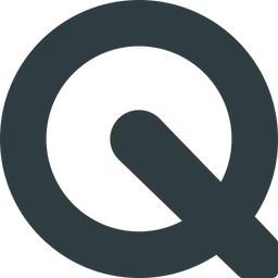 Free Quicktime Logo Icon - Logos Glyph Icons | IconScout