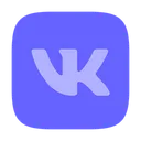 Free Logotipo Marca Vk Icon