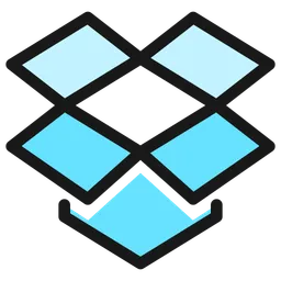 Free Logotipo de dropbox Logo Icono