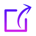 Free Logout arrow Icon