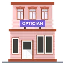 Free Loja Optica Construcao Estrutura Ícone