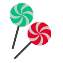 Free Lollypop Candy Christmas Icon