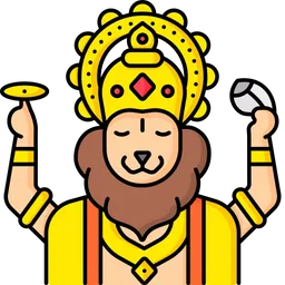 Free Lord Narasimha  Icon