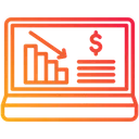 Free Loss Business Graph Icon