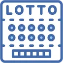 Free Lottery Lotto Bingo Icon