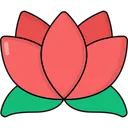 Free Lotus Ioga Meditacao Ícone