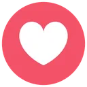 Free Love Heart Social Icon
