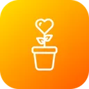Free Love Plant Care Icon