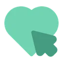 Free Love Online Shopping Icon