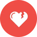 Free Love Heart Break Icon
