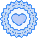 Free Love Badge  Icône