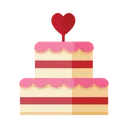 Free Love Cake Cake Love Icon