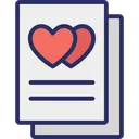 Free Love Card Love Letter Valentine Card Icon