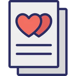 Free Love card  Icon