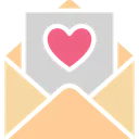 Free Love Card Love Letter Valentine Card Icon