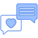 Free Love Chat Love Heart Icon