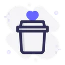 Free Love Cup Drink Icon