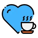 Free Love Coffee Cup Icon