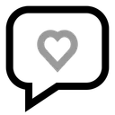 Free Love Comment Love Message Love Chat Icon