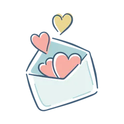 Free Love Email  Icon